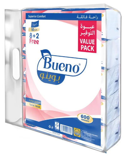 مناديل بوينو 600 منديل 10 عبوات Bueno