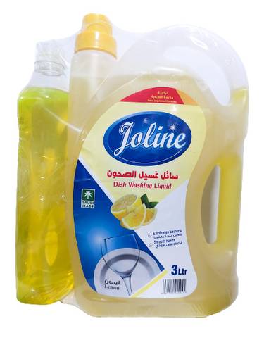 سائل غسيل الصحون جولين 3 لتر + 750 مل عرض خاص 