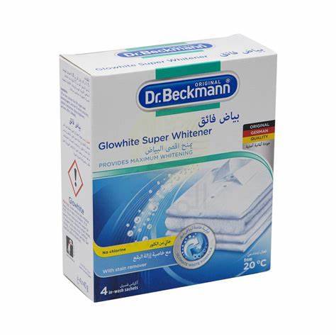 دكتور بيكمان بياض فائق  Glowhite Super Whitener, 40g, Pack Of 4  