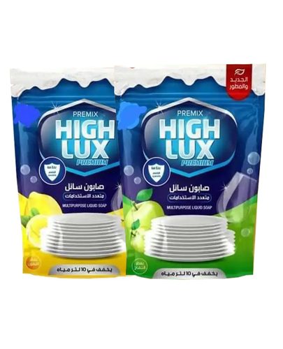 صابون سائل مركز  هاى لوكس يخفف في 10 لتر مياه - High Lux