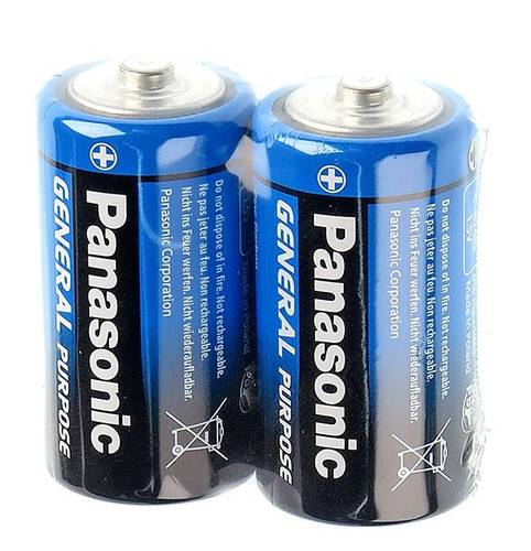2 بطارية باناسونيك R14S 1.5V C