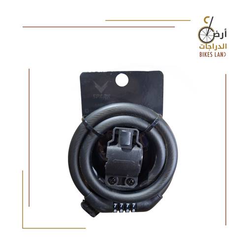 قفل دراجة SPARK ارقام صغير 
