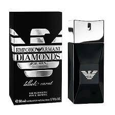 Giorgio Armani Emporio Armani Diamonds Black Carat Eau de Toilette Spray for Men 50ml