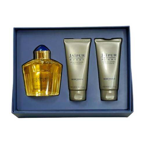 طقم عطر جايبور بوشرون للرجال او دو تواليت100مل مع ملطف بعد الحلاقة وجل استحمام
