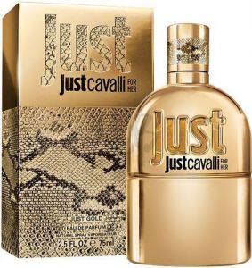 Roberto Cavalli Just Gold Eau De Parfum Spray 75ml