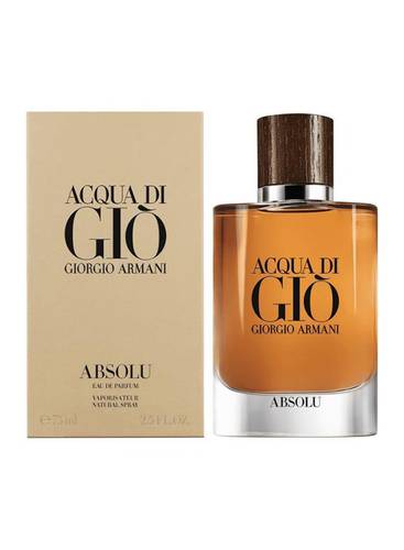 Giorgio Armani Acqua Di Gio Absolu Eau De Parfum Spray 75ml Mens 