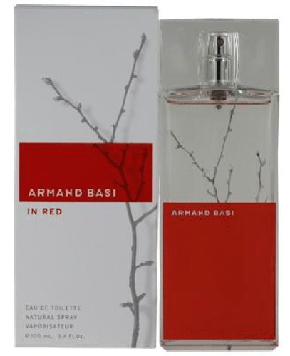 Armand Basi in Red Eau De Toilette 100 Ml for Women 