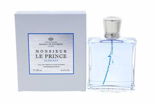 Monsieur Le Prince Elegant by Marina De Bourbon for Men - Eau de Parfum, 100ml