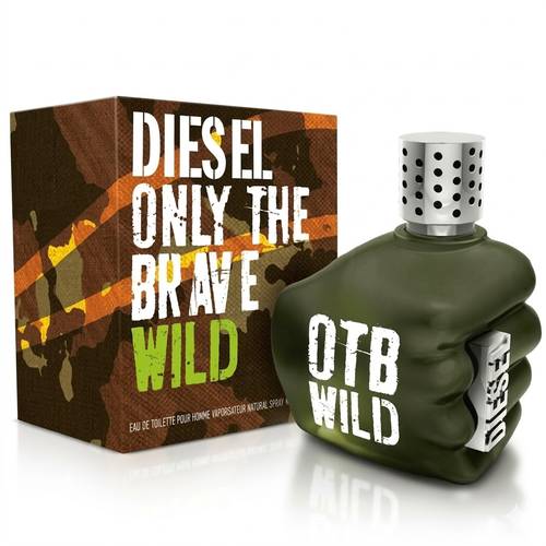 Diesel Eau De Toilette Spray for Men, Only The Brave Wild 75 ml