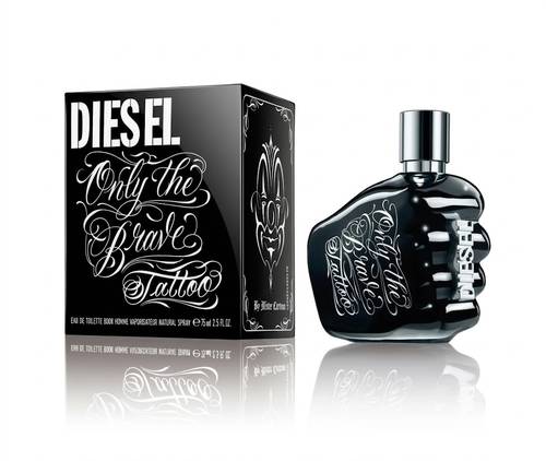 عطر ديزل اونلي ذا بريف تاتو للرجال - أو دو تواليت - 75 مل