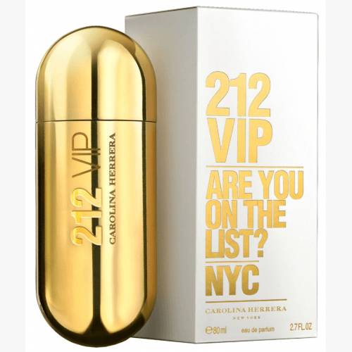  212 Vip Perfume by Carolina Herrera Eau De Parfum 80 Ml