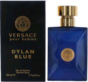 Versace Pour Homme Dylan Blue by Versace for Men - Eau de Toilette, 50ml
