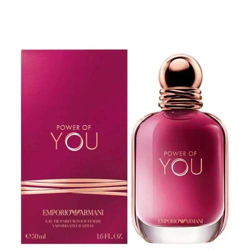 عطر باور اوف يو من امبريو ارماني للنساء - أو دي بارفيوم - 50 مل - حديقة العطور