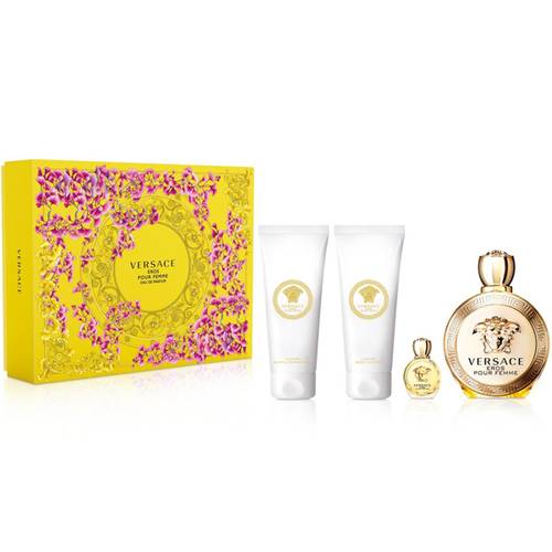طقم عطور فيرساتشي إيروس بور فيم إي دي بي 100 مل + BL + SG +
