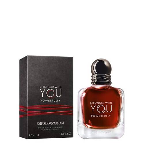 عطر امبوريو ارماني سترونجر ويذ يو باورفولي للرجال - او دي بارفان، 50 مل