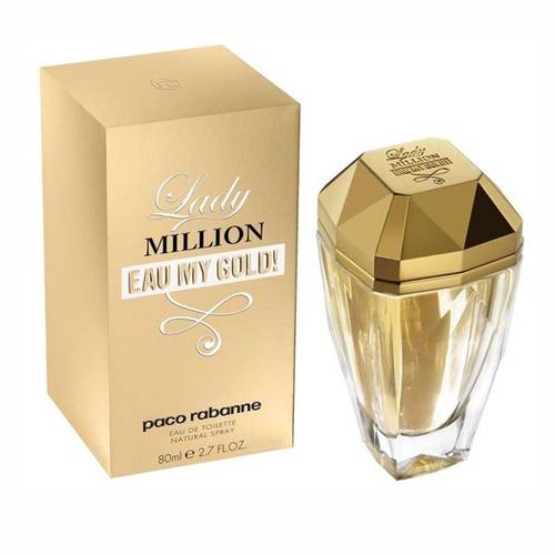 عطر لادي مليون او ماي جولد من باكو رابان للنساء - او دي تواليت، 80 مل