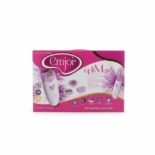 Emjoi OptiMax Rechargeable Epilator - 30 Gold Plated Tweezers