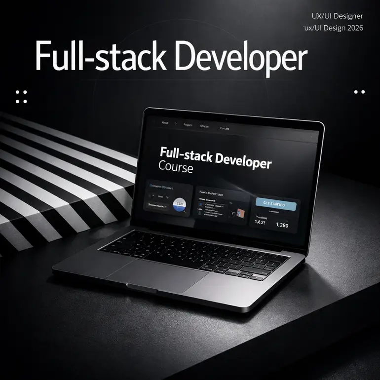 دورة Full-Stack Developer أونلاين 2026 – برنامج كامل