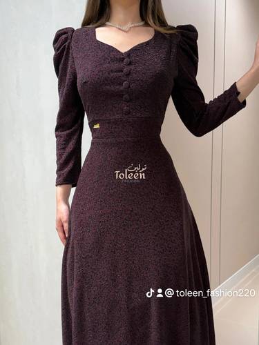 فستان شوجي/ عودي - (XXXL) الصدر:١٠٢سم , الخصر:٩١سم