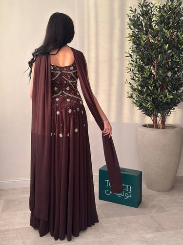 فستان جوليا/ سهره - (XXXL) الصدر:١٠٢سم , الخصر:٩١سم