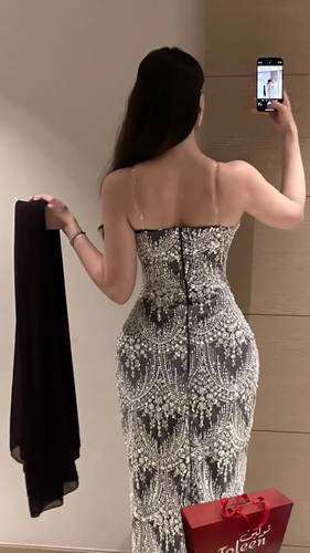 فستان نانسي /سهره موف - (XXXL) الصدر:١٠٢سم , الخصر:٩١سم