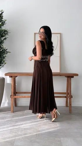 فستان مارينا - (XXXL) الصدر:١٠٢سم , الخصر:٩١سم
