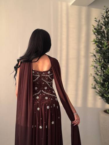فستان جوليا/ سهره - (XXXL) الصدر:١٠٢سم , الخصر:٩١سم