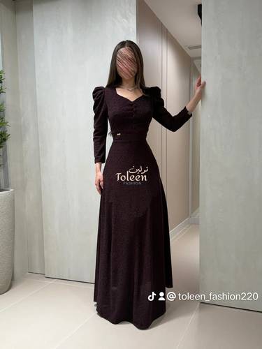فستان شوجي/ عودي - (XXXL) الصدر:١٠٢سم , الخصر:٩١سم