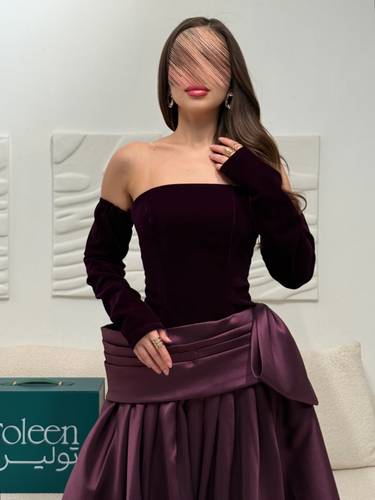 فستان يارا - (XXXL) الصدر:١٠٢سم , الخصر:٩١سم