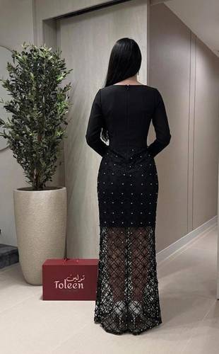 فستان رفيف - (XXXL) الصدر:١٠٢سم , الخصر:٩١سم