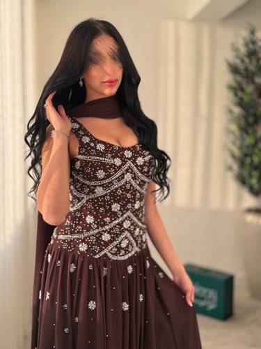 فستان جوليا/ سهره - (XXXL) الصدر:١٠٢سم , الخصر:٩١سم