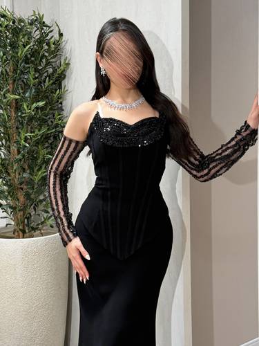فستان اريج - (XXXL) الصدر:١٠٢سم , الخصر:٩١سم