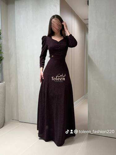 فستان شوجي/ عودي - (XXXL) الصدر:١٠٢سم , الخصر:٩١سم