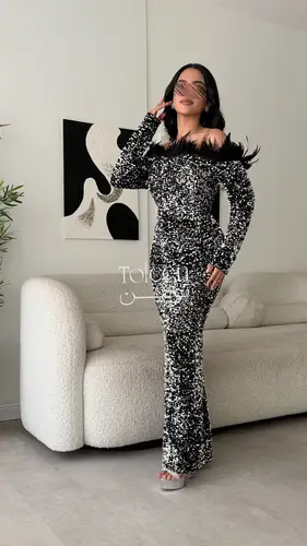 فستان رغد - (XXXL) الصدر:١٠٢سم , الخصر:٩١سم