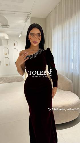 فستان شيهانه - (XXXL) الصدر:102سم الخصر 91سم