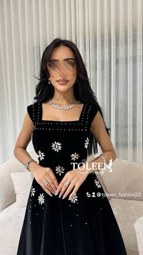 فستان جوان - (XXL) الصدر:٩٧سم , الخصر:٨٦سم