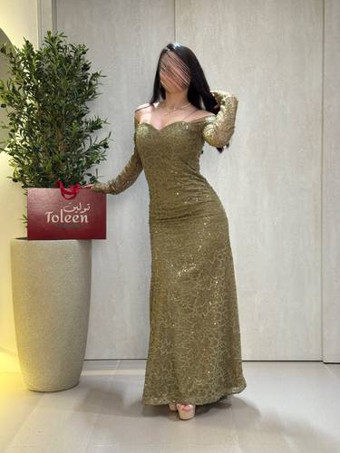 فستان نانسي - (XXXL) الصدر:١٠٢سم , الخصر:٩١سم