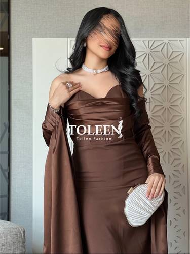 فستان شيرين 293 - (XXXL) الصدر:١٠٢سم , الخصر:٩١سم