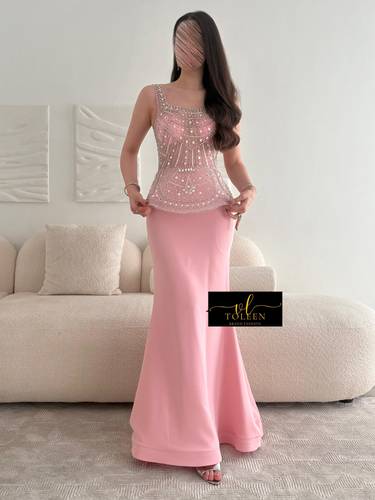 فستان روجينا - (XXXL) الصدر:١٠٢سم , الخصر:٩١سم