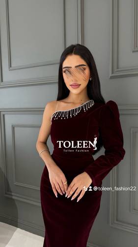 فستان شيهانه - (XXXL) الصدر:102سم الخصر 91سم