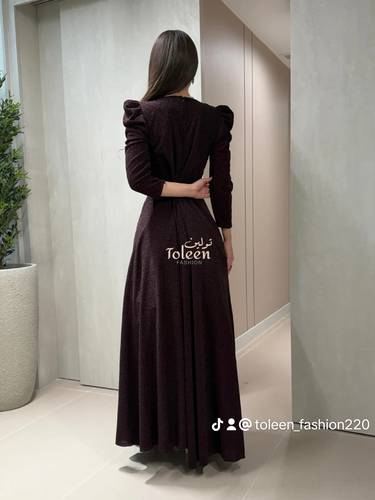 فستان شوجي/ عودي - (XXXL) الصدر:١٠٢سم , الخصر:٩١سم