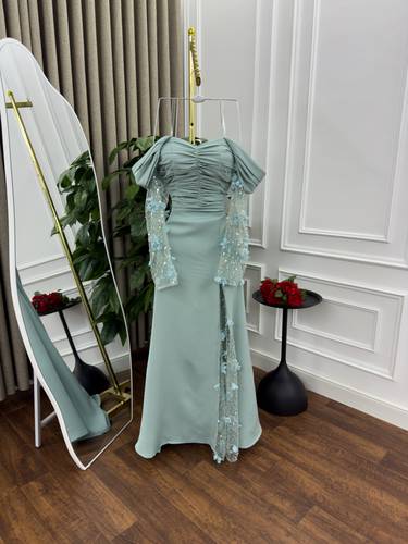 فستان جمانه تيفاني - (XXXL) الصدر:١٠٢سم , الخصر:٩١سم