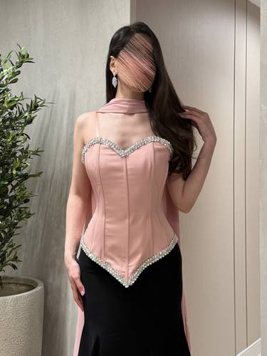فستان ليال كرسيه - (XXXL) الصدر:١٠٢سم , الخصر:٩١سم
