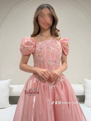 فستان ليندي سهره - ‏(XL) الصدر:٩١سم , الخصر:٨١سم