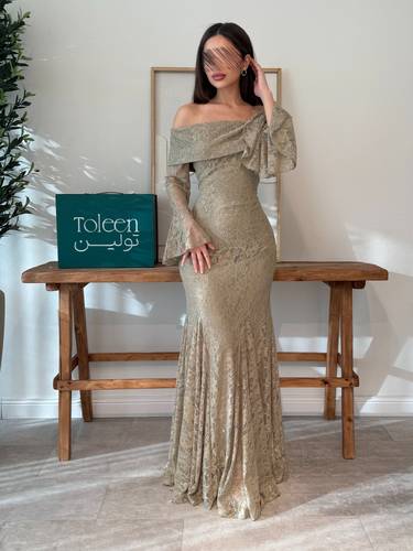فستان اريام - (XXXL) الصدر:١٠٢سم , الخصر:٩١سم