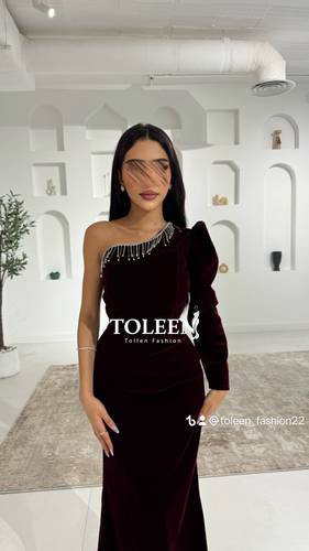 فستان شيهانه - (XXXL) الصدر:102سم الخصر 91سم