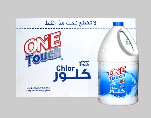 كلور ون تاتش 3.78 لتر الشد الواحد يحتوي على 6 حبات
