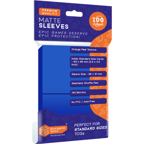 Sleeves: BGS (x100) - أزرق | Blue
