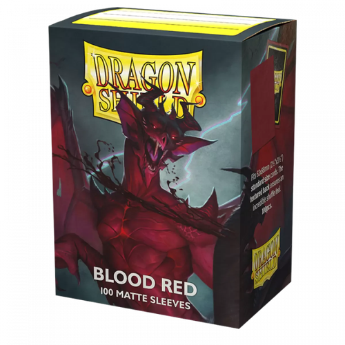 Sleeves: Dragon Shield (x100) - أحمر دموي | Blood Red