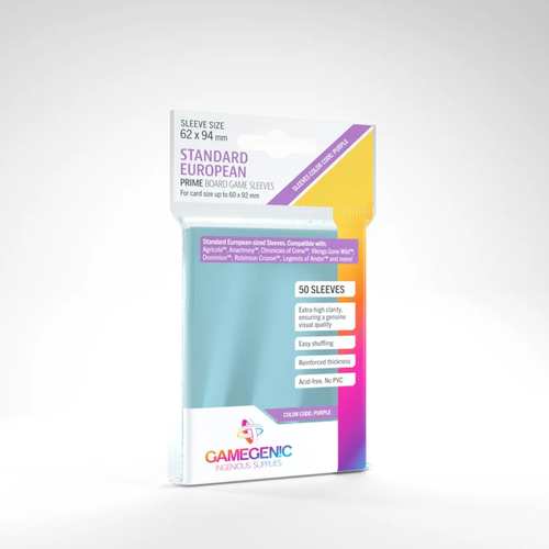 Sleeves: Gamegenic (x50) - Standard European